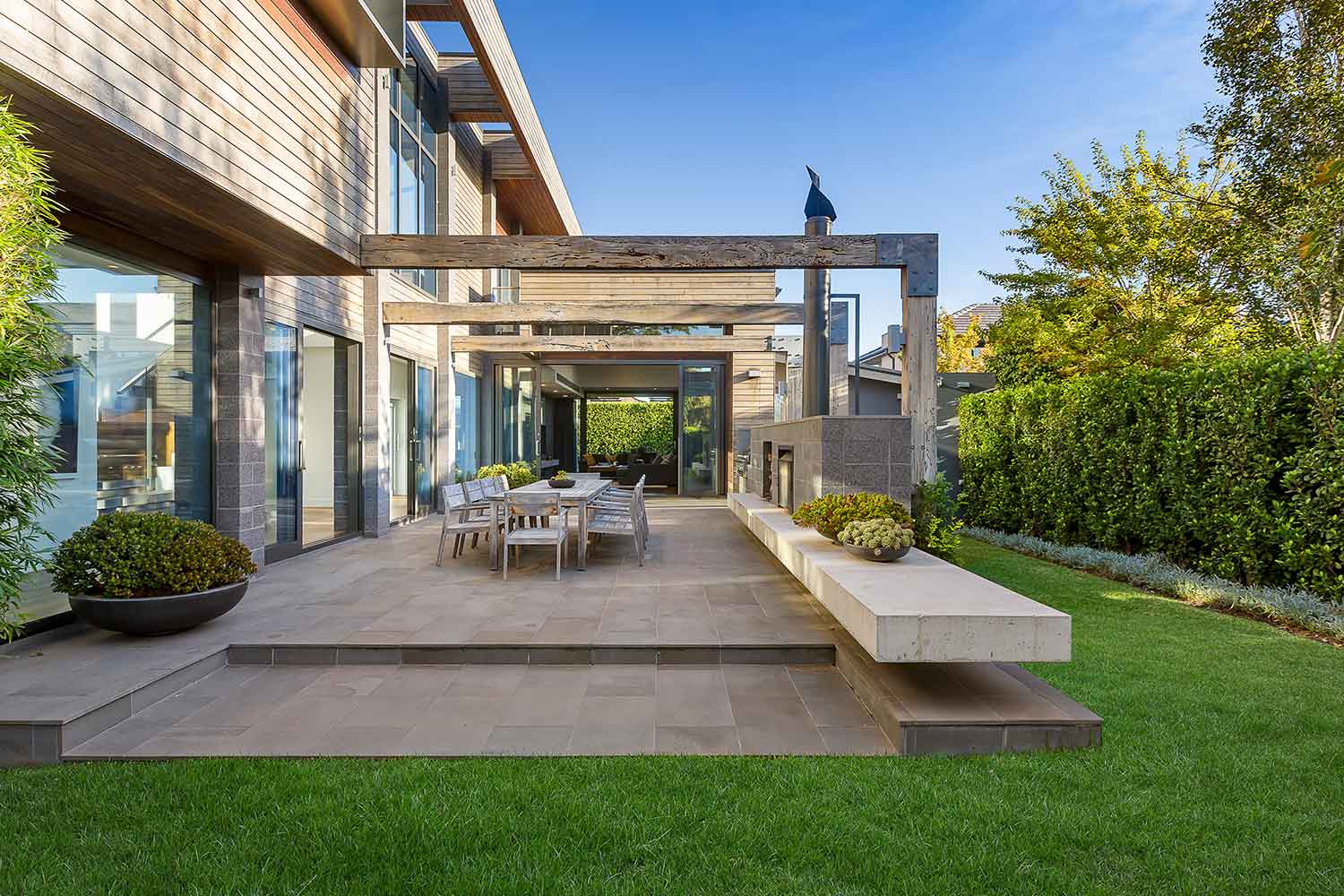 Hardscape patio project